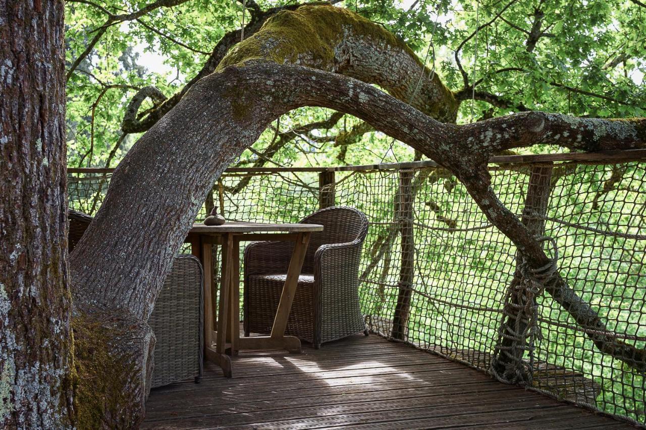 Cabane Perchee Dans Les Arbres Saint-Hilaire-en-Morvan Buitenkant foto