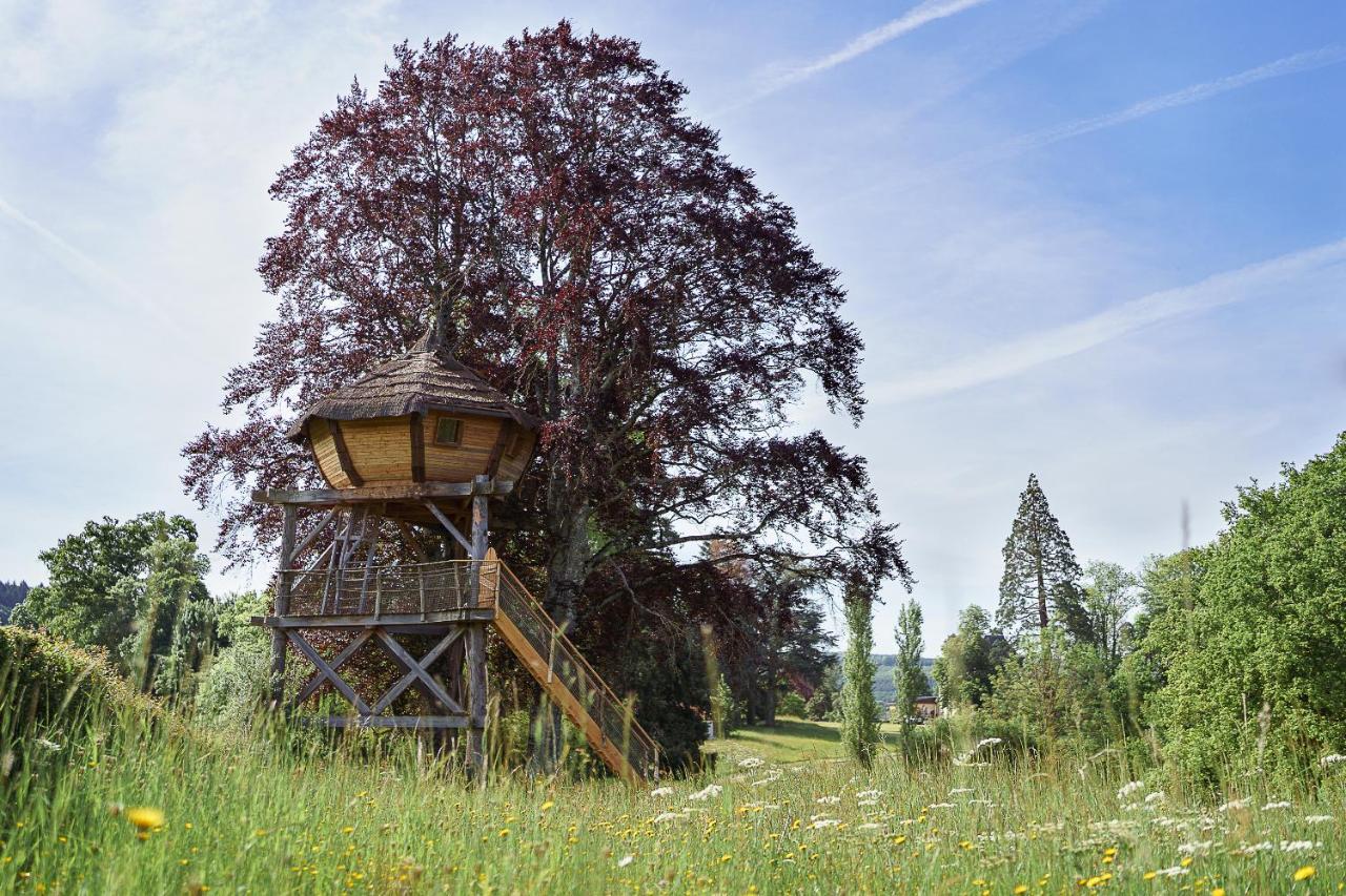 Cabane Perchee Dans Les Arbres Saint-Hilaire-en-Morvan Buitenkant foto